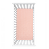 My Little Zone 2 Pack Crib Fitted Sheets (Coral Pink - White)